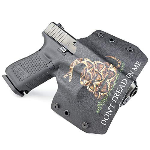 Don't Tread On Me Black - OWB Holster (Left-Hand, for SIG 238 11/16)