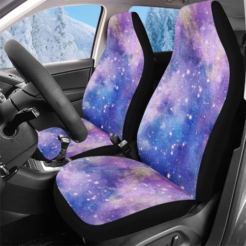 Housses de siège auto galaxie violette idéales pour le confort de vos trajets quotidiens
