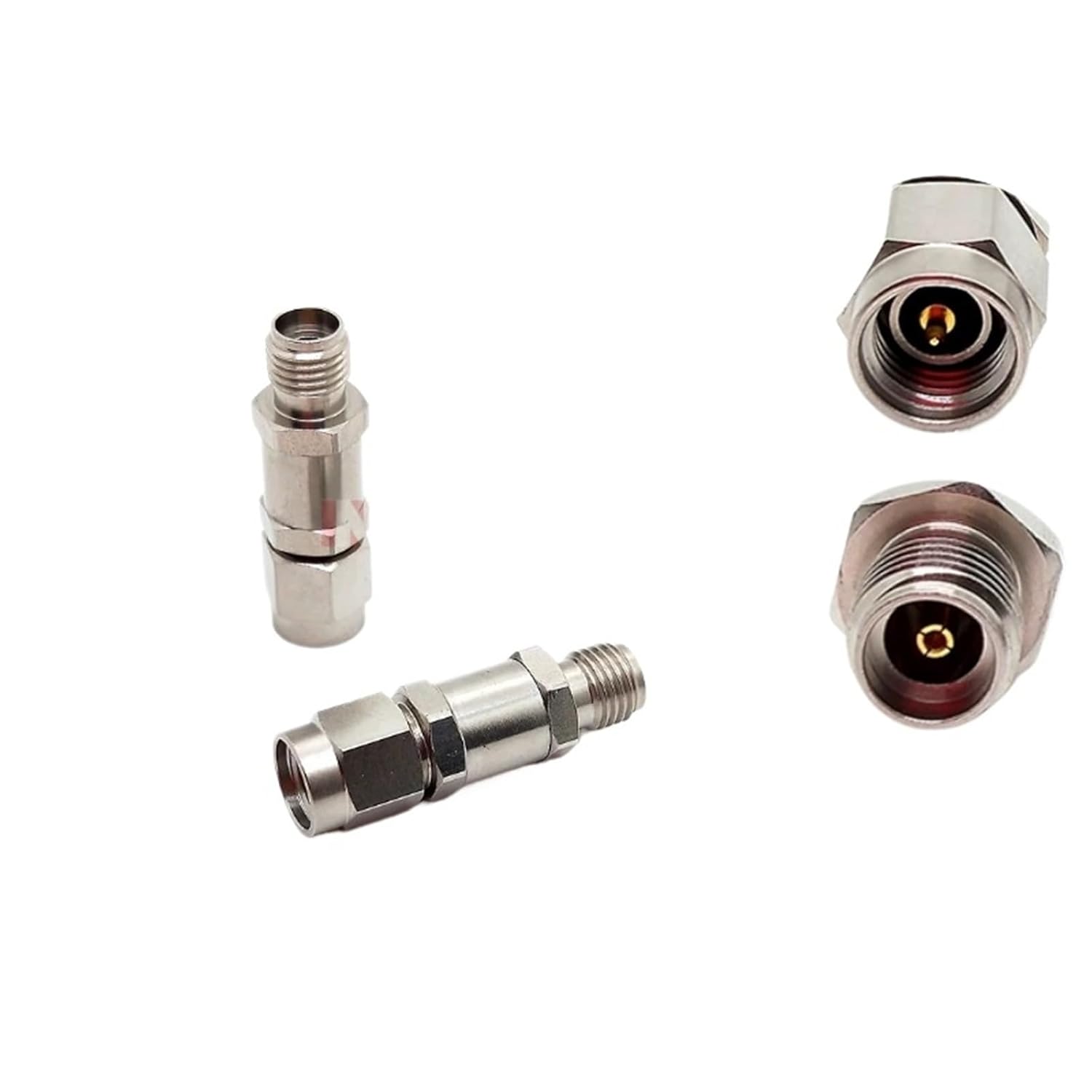SMA-JJ/SMA-KK/high-Frequency 18G 26.5G 40G 50G SMA Male Female to Female Stainless Steel SMA Adapter(0-40G 2.92MM-JJ)