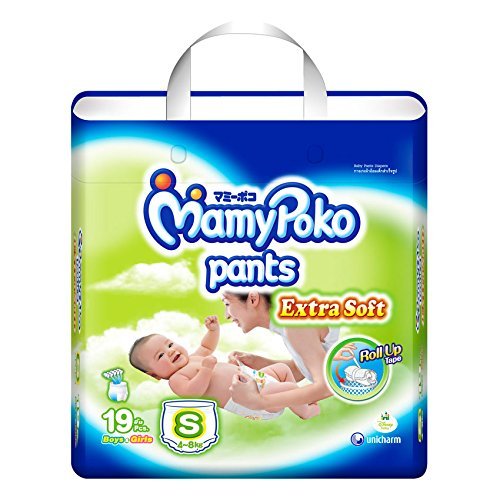 MamyPoko Pants Diapers Extra Soft Size S 19 Pcs.