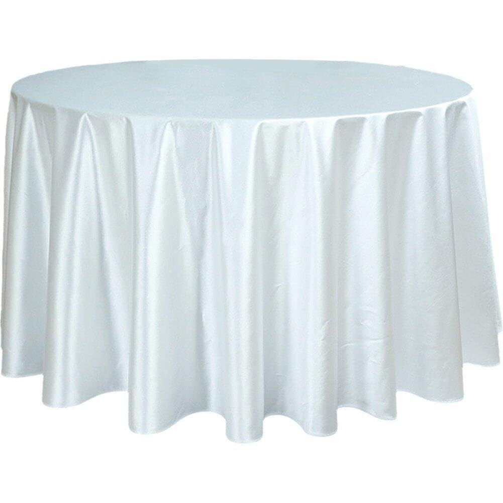 Manteles redondos de seda para bodas, manteles de tela elegantes para banquetes, restaurantes, bodas, fiestas y eventos