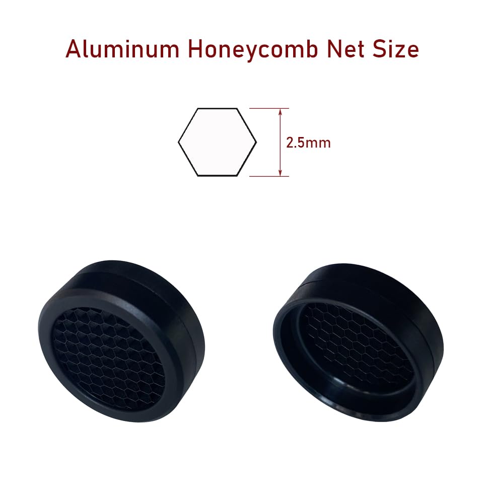 Condition photo showing New/Like New for Killflash Anti-Reflection Device (ARD) - 2-Pack Lens Protector & Sun Shade Cover Eliminates Glare for Sig Sauer Romeo5 (Not fit Romeo5 Gen II) & Red Dot Sights with 28mm Objective Lip