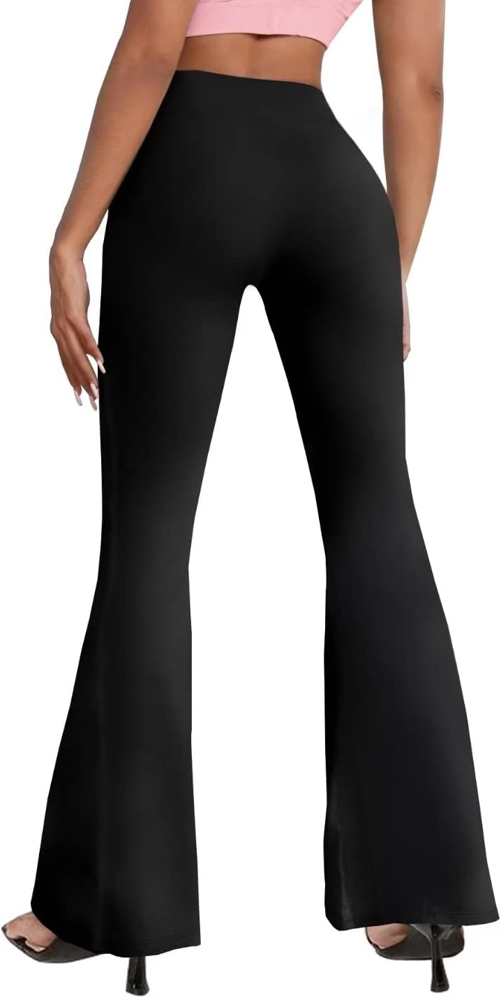 Hybrid & Company Womens Super Comfy Flowy Wide Leg Palazzo Pants Made in USA