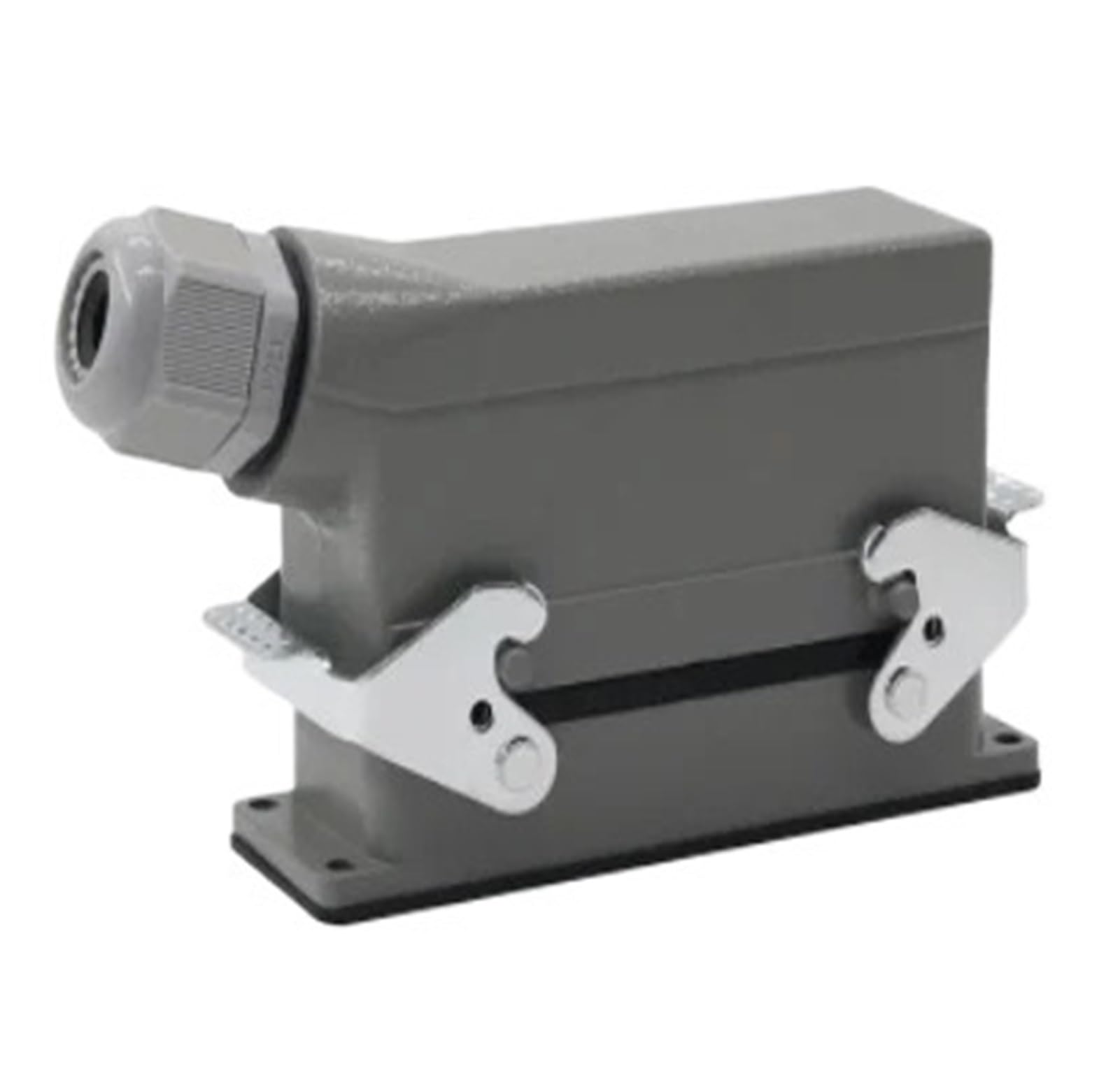 Conectores rectangulares de alta resistencia Conectores for trabajos pesados ​​HDC-HE-024-1 Conector de aviación industrial rectangular de 24 pines F/M 16 A 500 V