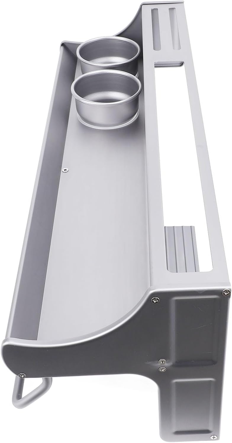 Wall Mountable Rack, Aluminium Alloy Multipurpose Utensil Hanging Rack, Rack Shelf | Kitchen Wall Organizer | Kitchen Shelf Rack | over the Stove Shelf for Home