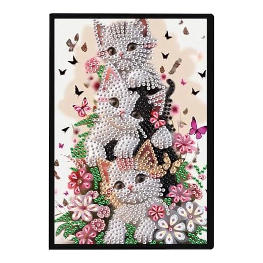 SHEGZHUC A5 Diamond Painting Notizbuch