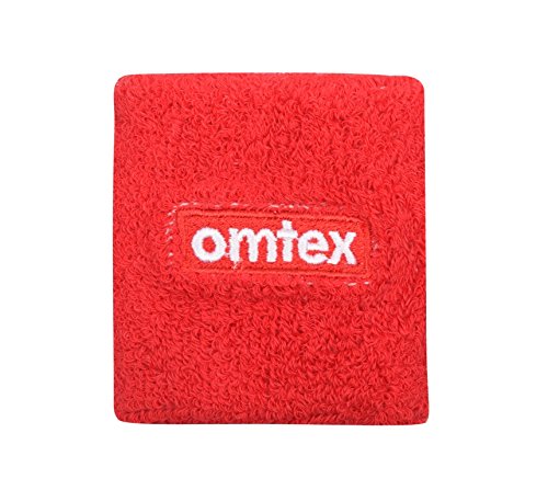 omtex Sweatband wrist band / wrist support for gym and sports activities (Red) (B06XXH7SVK) Amazon Price History, Amazon Price Tracker