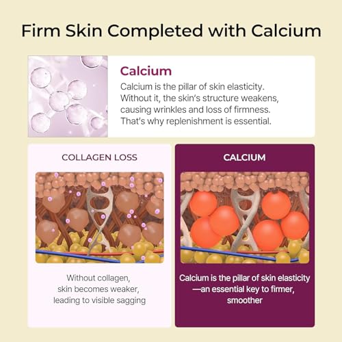 Domality Calcium Balm Stick, 2PCS Calcium Volume Multi Balm, Korean Collagen Solid Skincare All In One Moisturing Multi Stick - Suitable for All Skin Types