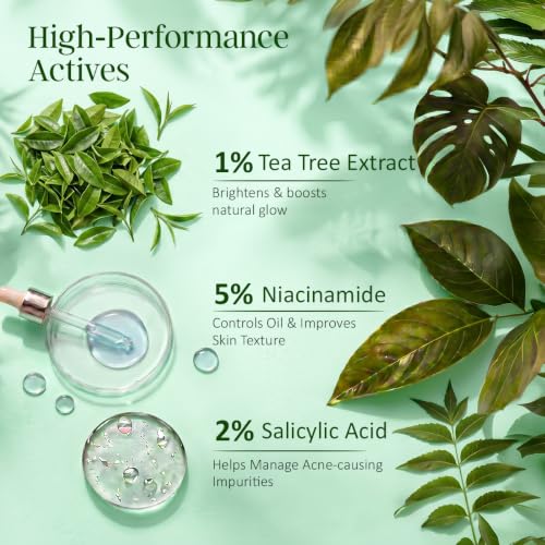 Image of Scrub Soap with Salicylic Acid & Neem - Exfoliating Body & Face Soap - Enriched with Niacinamide, Tea Tree Extract, Neem, Salicylic Acid - 110g /3.88Oz