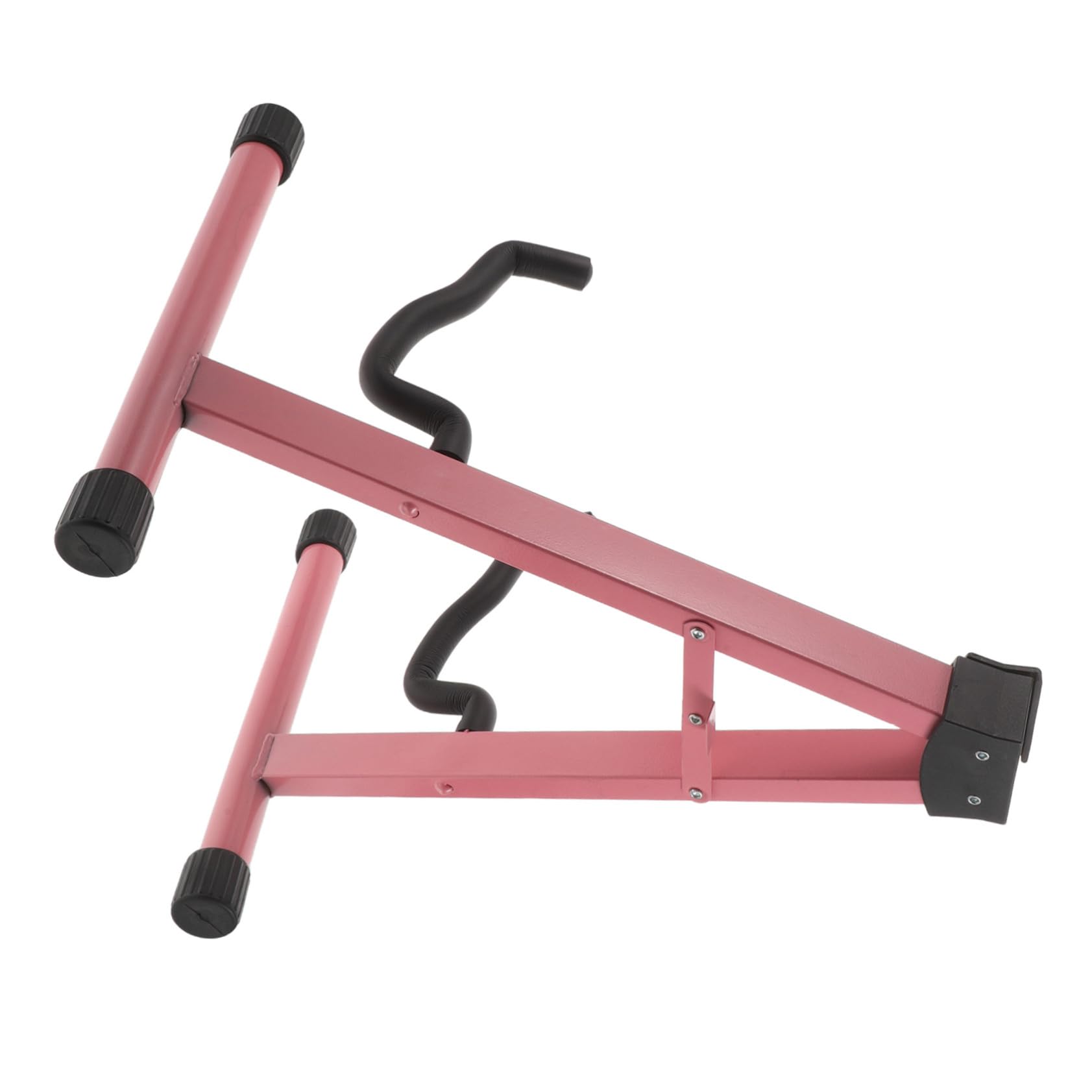 Beaupretty Rosa Metall Gitarrenständer A-form Klappbar für E-gitarren | 37, 3 X 29x26, 9cm, Tragbar für Gigs und Outdoor Übungen, Platzsparend und Verstellbar