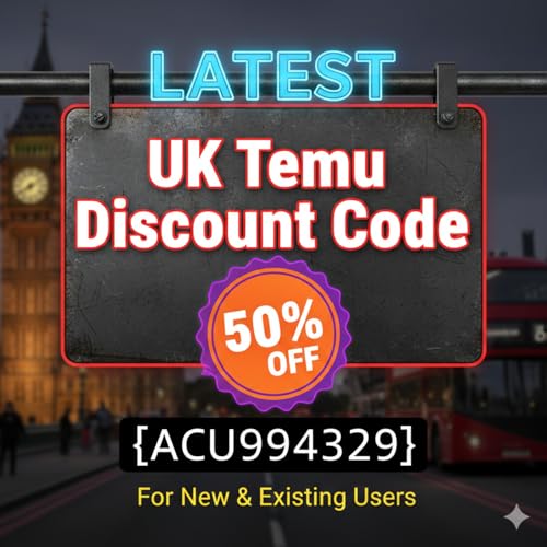 Couverture de ["Latest"] UK Temu Discount Code 50% off [{acu994329}] For New & Existing Users