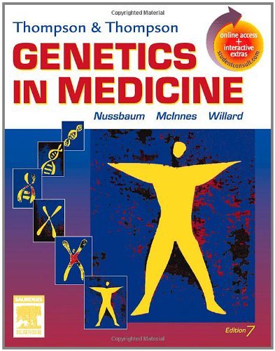 Thompson & Thompson Genetics in Medicine by Nussbaum MD, Robert, McInnes MD PhD FRS(C, Roderick R., W [Saunders,2007] (Paperback) 7th Edition