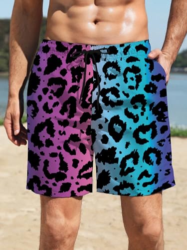 Generic Mens Swim Trunks Swimming Trunks with Compression Liner Board Shorts 7 inch Swim Shorts Swimsuit4