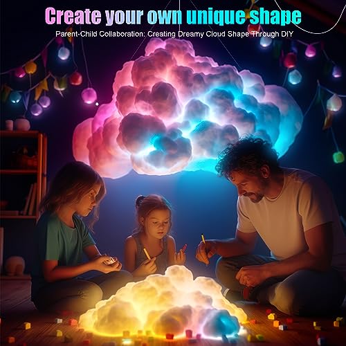 ViLSOM LED Cloud Light RGB Color Changing - Image 3
