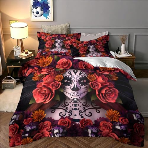 Housse de Couette Nuit Étoilée 260x220 cm en Microfibre Imprimée 3D