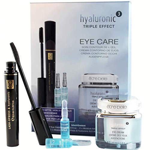 AICHUN BEAUTYetre belle Hyaluronic Eye Care Set with Cream and Ampule and Mascara