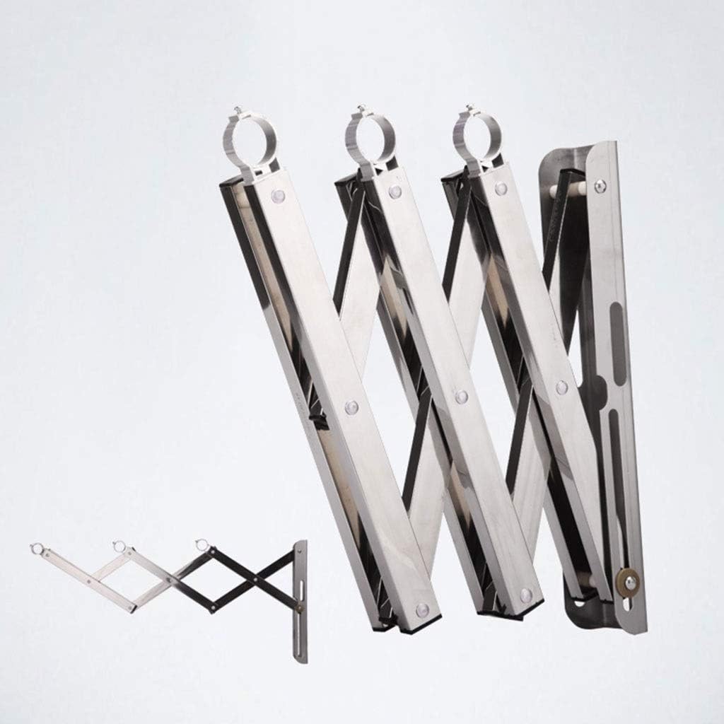 タオルバー 壁掛け用タオルラック、防錆・省スペース、屋内・屋外兼用ステンレススチール製洋服ラック、壁掛け用耐久性洋服ラック