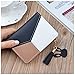 FuninCrea Ladies Zipper Wallet, Small Purse with Metal Snap Button, Leather Wallet for Women with Coin Bag, Multifunction Ladies Bifold Wallets, Credit Card Holder Wallet for Girls (black)