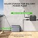 1024Wh LiFePO4 batteries and PV-HUB storage system