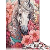 Rompecabezas Con tonos de caballos salvajes Para adultos y niños. Juguete...