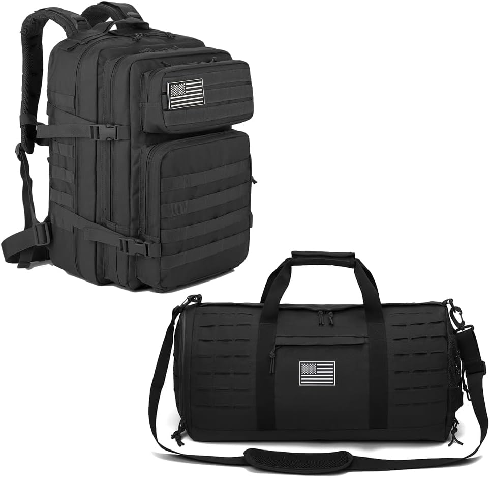 QT&QY Tactical Backpack v1.0 and Tactical Duffle Bag