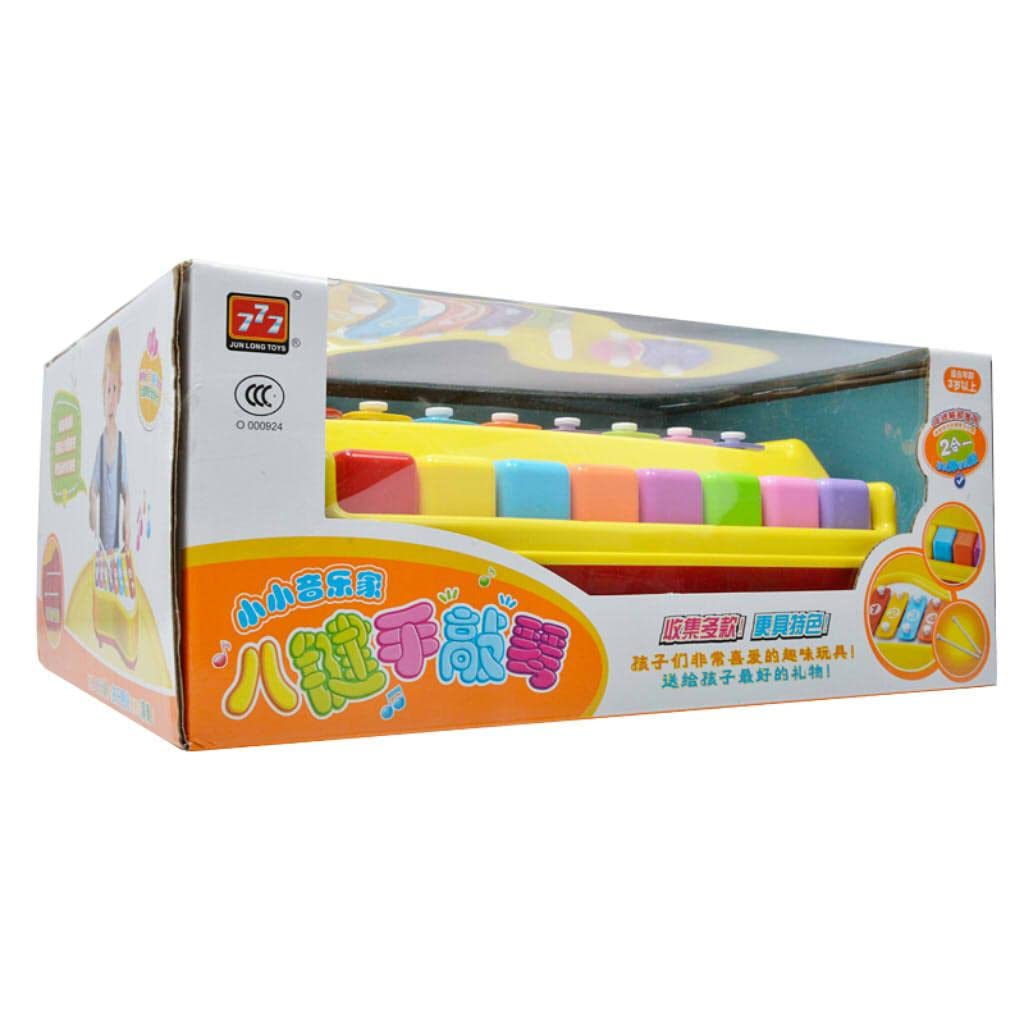 kowaku Xilófono 2 en 1, Juguete de Instrumento Musical Educativo para