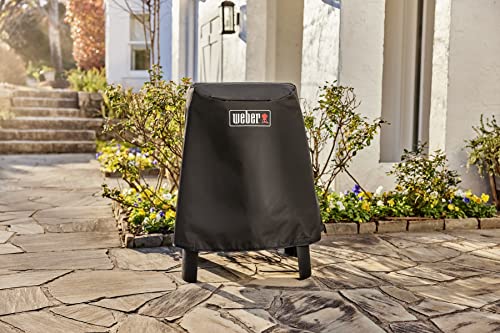 Weber® Grill Cover for Lumin® Electric Grill with Stand, Black - image 2