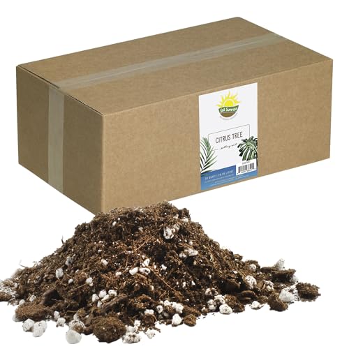 Soil Sunrise Citrus Tree Potting Soil Mix (30 Quarts) Special Blend for Indoor Oranges, Lemons,...