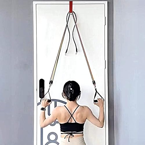 Miniatura 4 de Anclaje de puerta para bandas de resistencia con bola de goma sólida. Ideal para bandas de bucle cerrado, terapia física, equipo de entrenamiento en