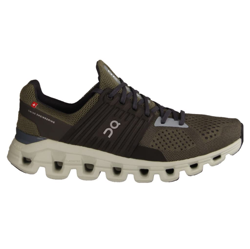 Chaussures ON homme Cloudswift baskets de course running Olive 46 EU - 5