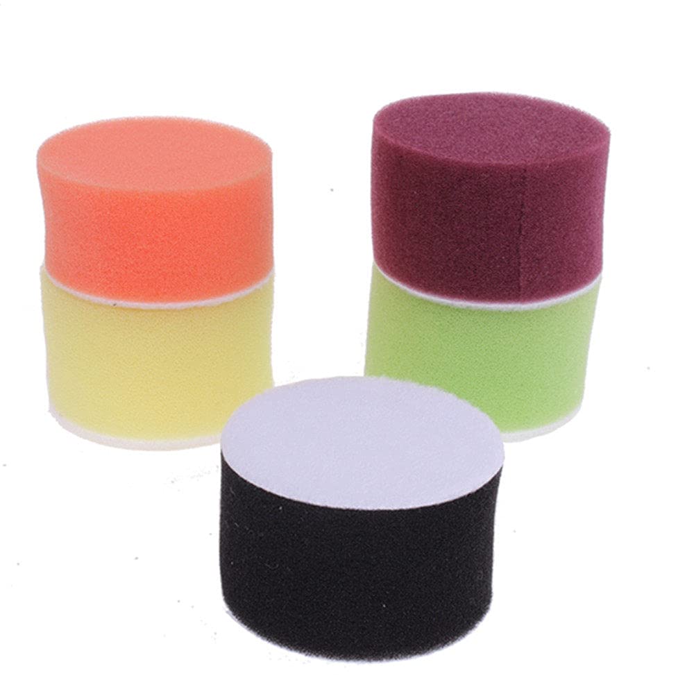 16 sztuk 2 cal tarcza szlifierska gąbka podkładka polerska 50mm Dia dla Dremel 3000/4000 Mini szlifierka do samochodu hak i pętla narzędzie obrotowe, A