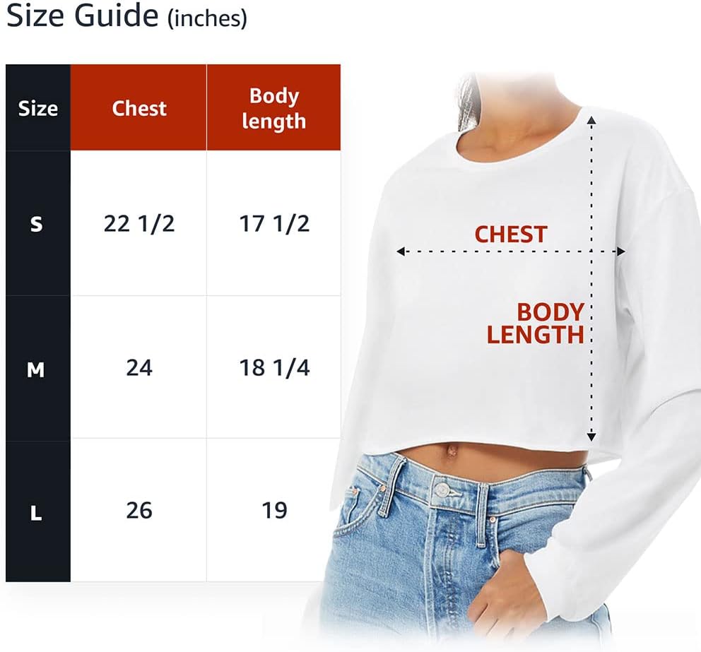 Sweat Smile Repeat Cropped Long Sleeve T-Shirt - Funny Women's T-Shirt - Gym Long Sleeve Tee