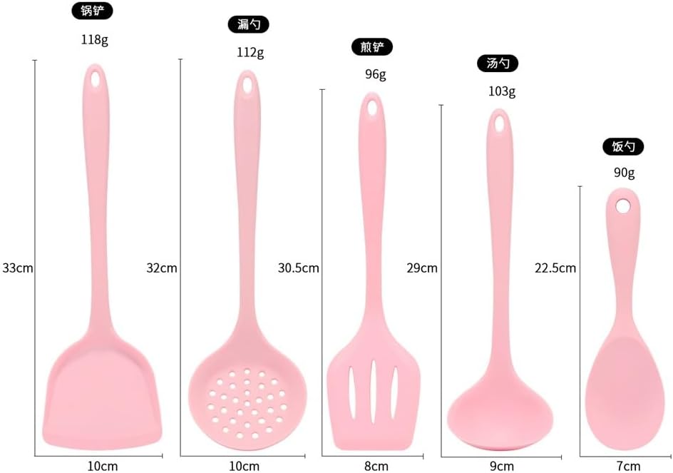 Silicone Non-stick Spatula Household Frying Kitchenware