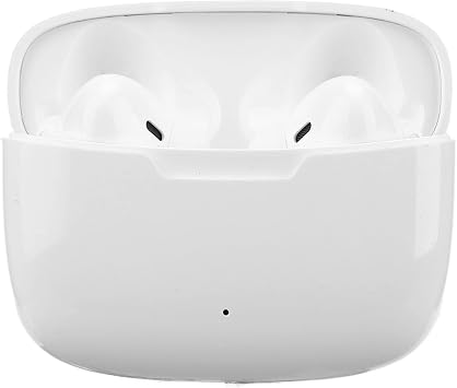 Language Translator Earbuds, 2 Way Real Time Translation for 114 Languages, Bluetooth Translator Headset, Wireless Translation Earbuds for Travel Learning Business, White