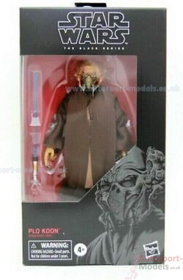 STAR WARS The Black Series Plo Koon Toy 6" Scale The Clone Wars Collectible Action Figure