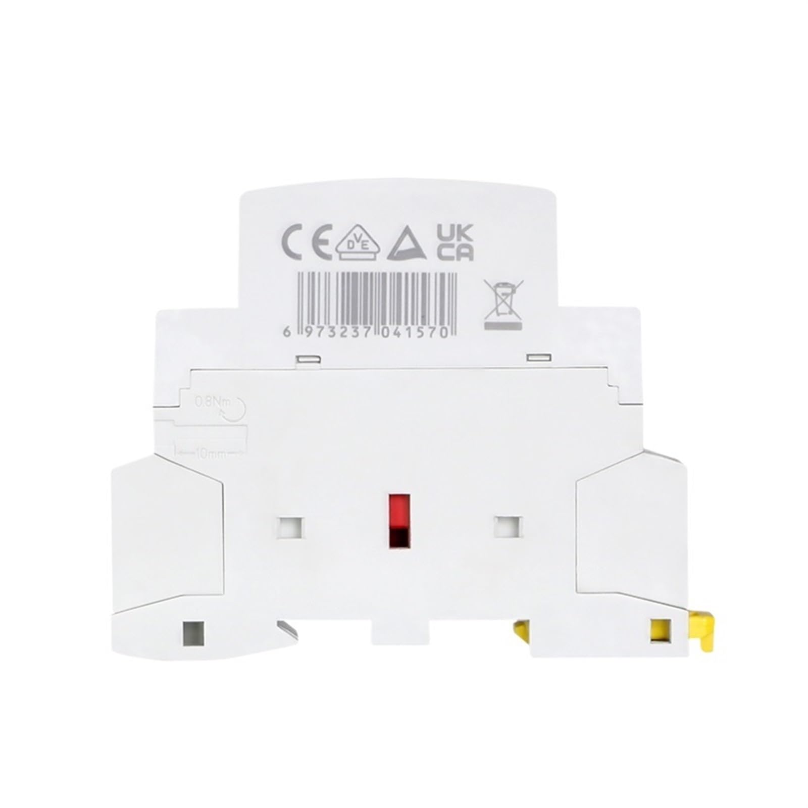 Domowy modułowy stycznik AC 220 V jednofazowy 2p 2no 2nc (2P 16A 2NO)