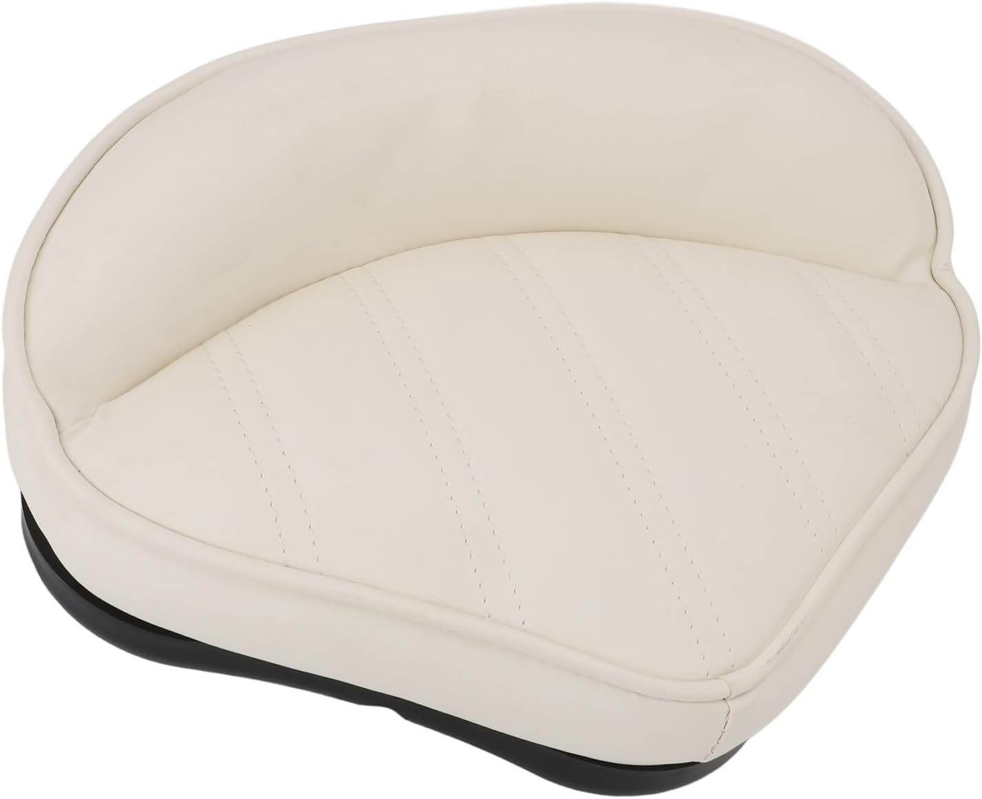 Boat Casting Seat Cushion, Stand Up Casting Seat Marine Casting Deck Seat Fishing Casting Seat Leather Elastic Memory Foam Padded Cushion for Yacht Pontoon