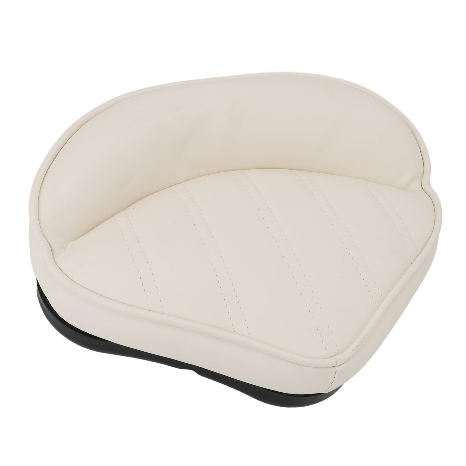 Asiento de Fundición de Pesca, Silla de Tope, Pro Lean con Cuero de PVC y Espuma de Memoria para Cubierta de Bote, Pontón, Barcos, Instalación Fácil con Tornillos