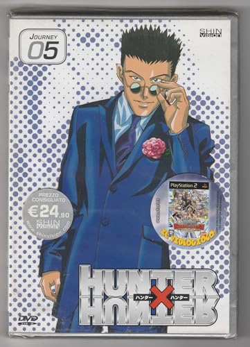 Custodia in plastica DVD Hunter X Hunter Journey 05, Story 015,016,017,018, The Animated Series, NUOVO SIGILLATO