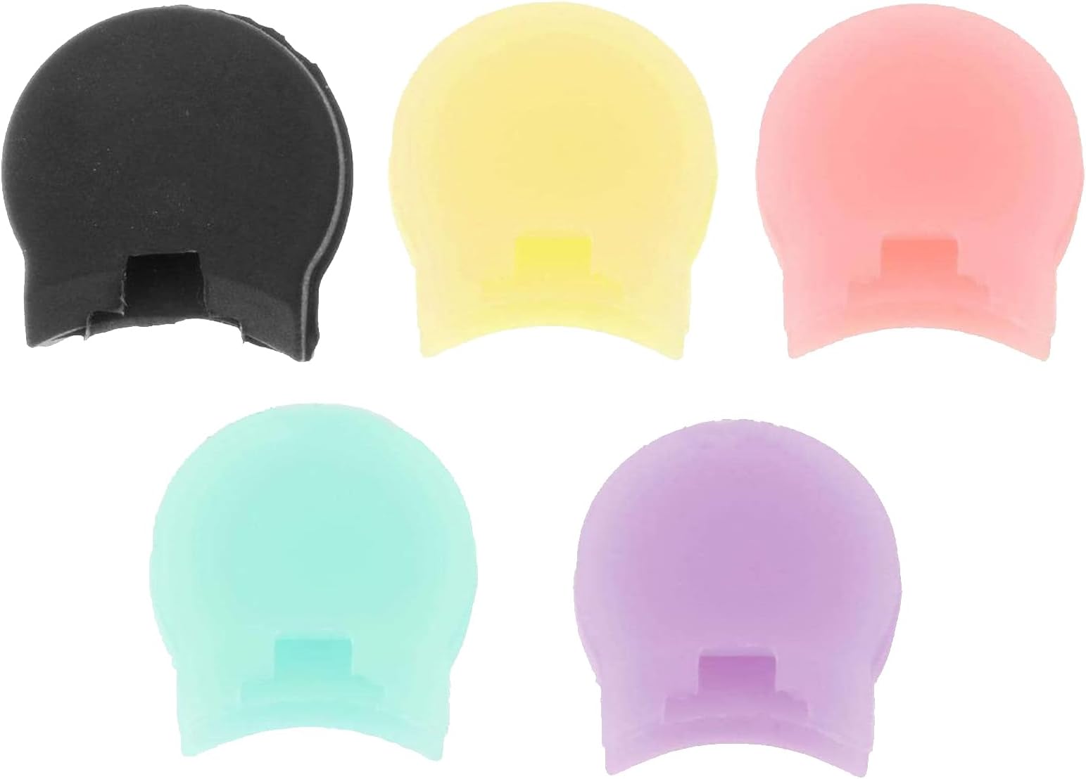 5 Pcs Clarinet Finger Rest, Thumb Protector, Thumb Rest Pad for Clarinet or Oboe, Silicone Thumb Pad, Protective Pad for Relieve Thumb Pain, Enhanced Thumb Support During Playing, Colored