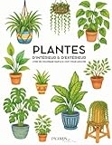 plantes interieur exterieur  Plantes d\'Intérieur & d\'Extérieur: Livre De Coloriage Simple & Cozy Pour Adultes