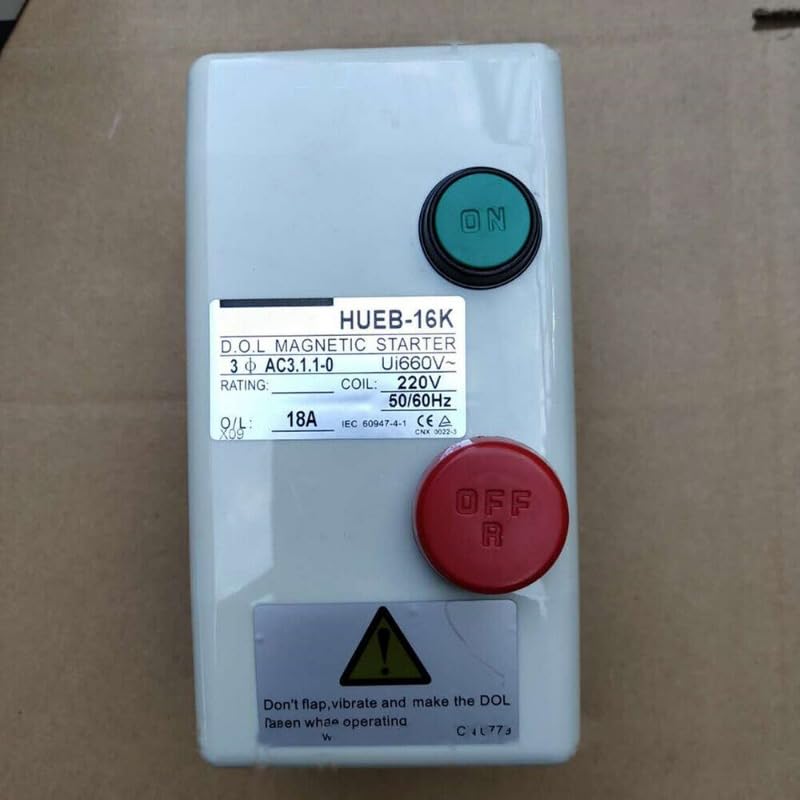 One piece set suitable for controlling motor 12.5A-18A 3-phase 220V magnetic starter HUEB-16K