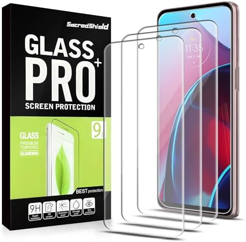 3-Pack Tempered Glass Screen Protector For Moto G Power 5G 2021-2025 Models