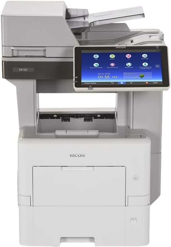 Ricoh 407812 Monochrome Printer with Scanner Copier & Fax
