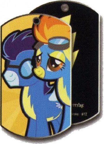 2013 MY LITTLE PONY DOG TAGS - #12 - Soarin & Spitfire by Enterplay