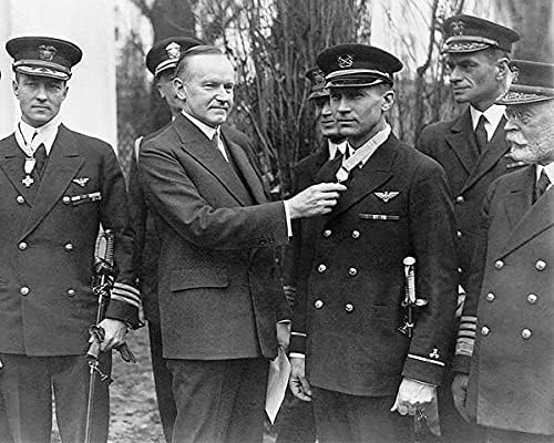 President Calvin Coolidge Presenting Medals 11x14 Photograph Photo Print