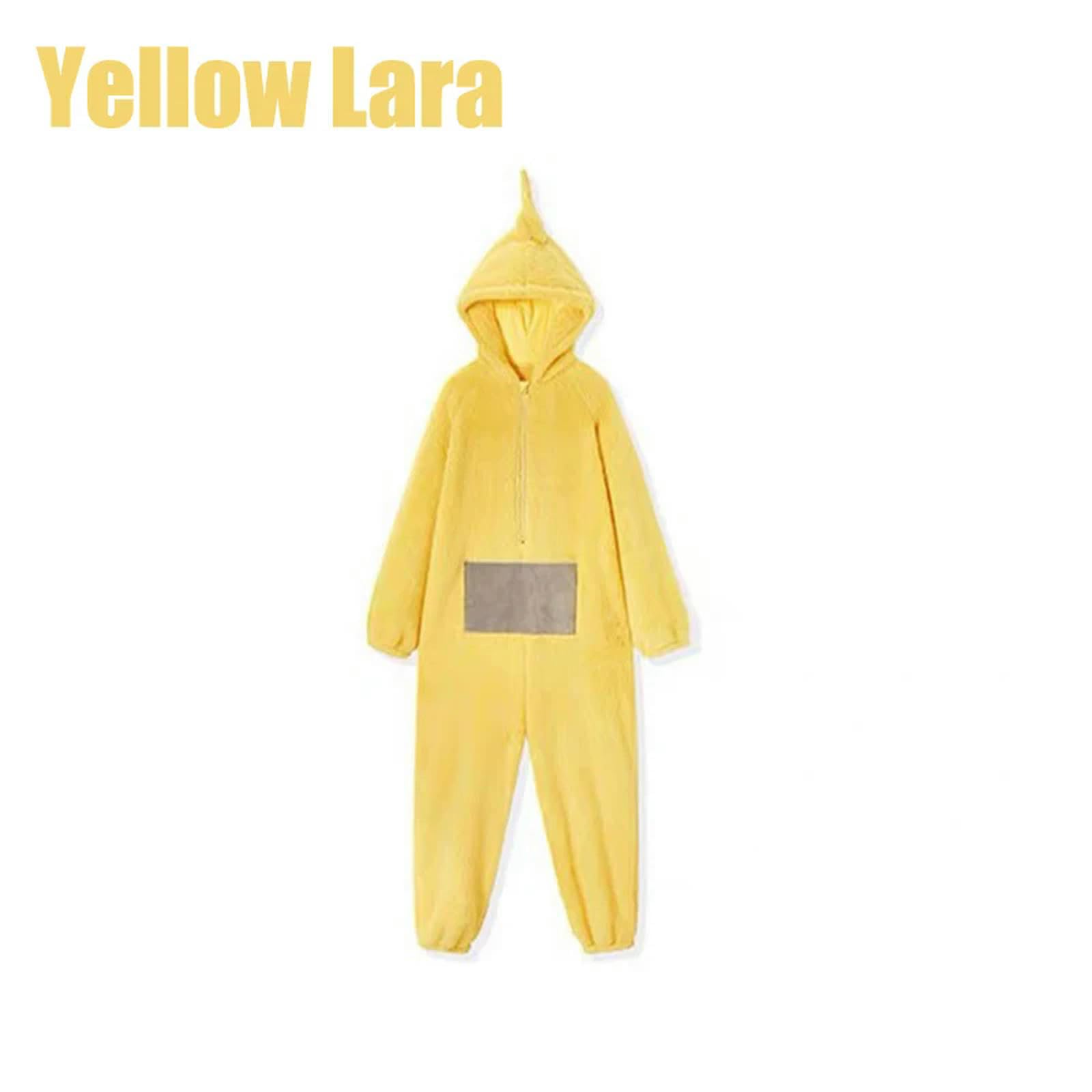 cutecool Pijamas De Mujer Teletubbies Adultos Pijamas De Mono Neutros Ropa De Mono Animal Papel Juego De Roles Ropa para El Hogar Fiesta De Pijamas