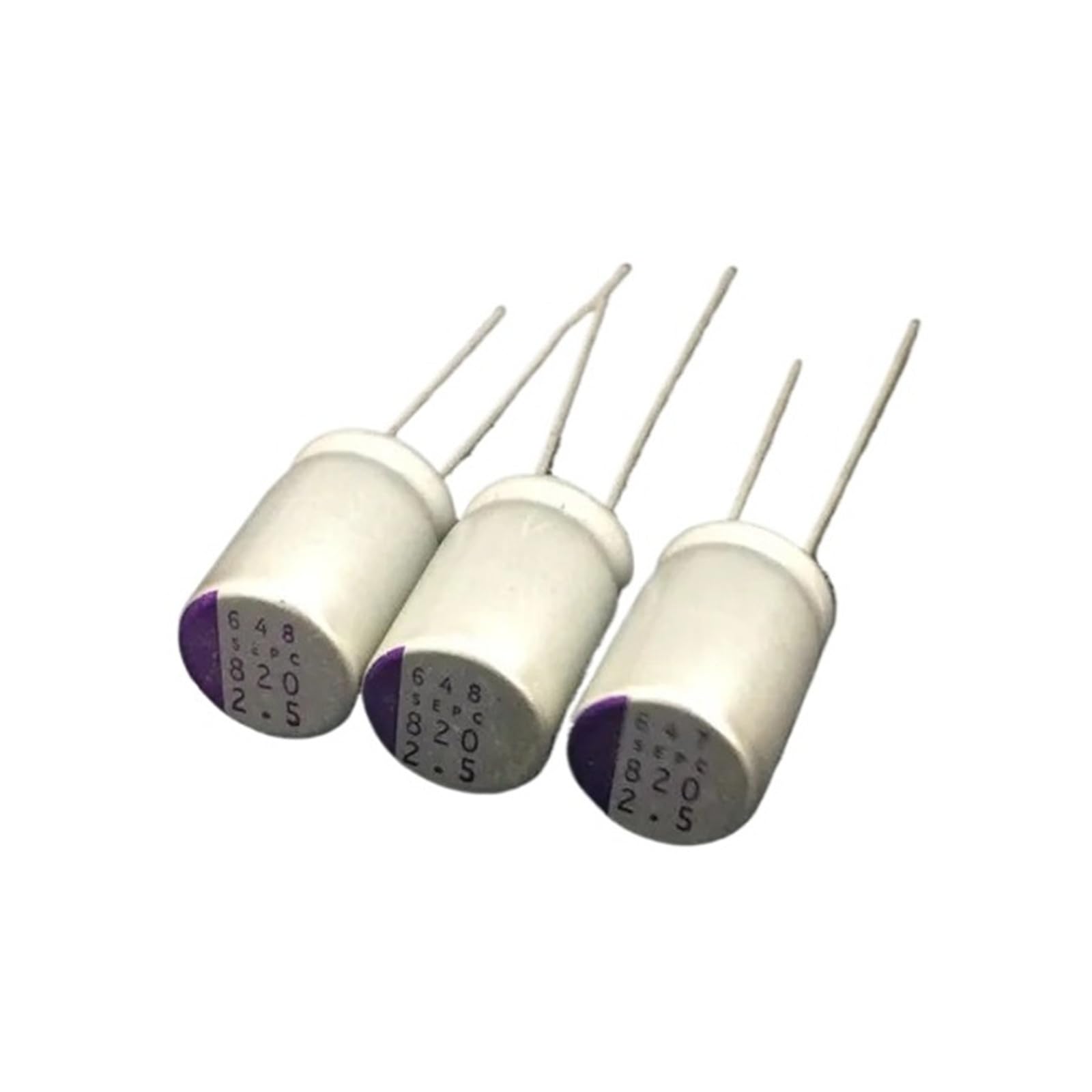 Lot condensateurs solides 820 uF 2,5 V pour maintenance informatique à la maison