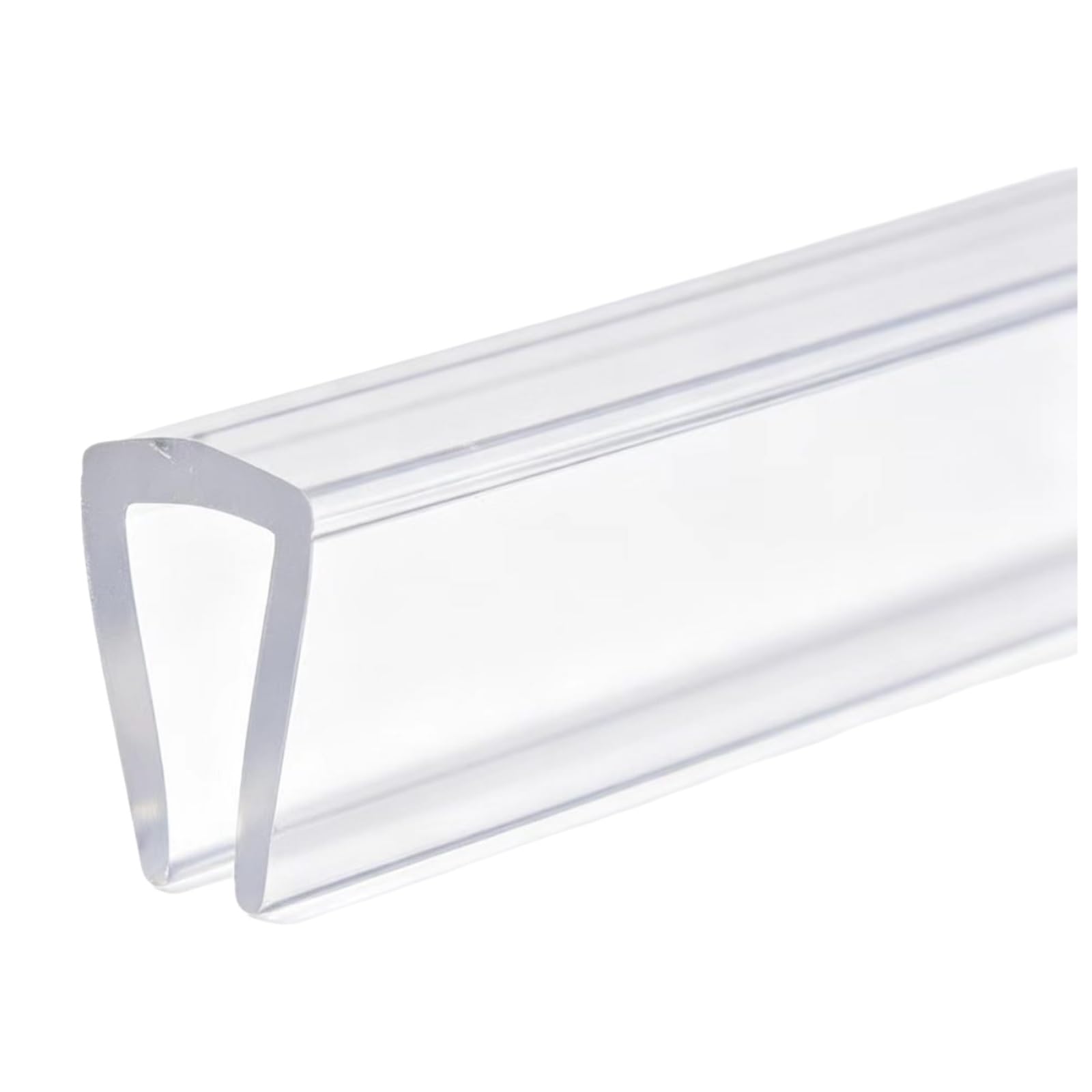 Klemmprofil FüR Glastische U-FöRmige Transparente,Transparenter U-FöRm PVC,Klarer U-FöRm Kantenschutz,Hochflexibel,Gilt FüR Im Lebens- Oder Industrieschutz Und Bei Der Abdichtung