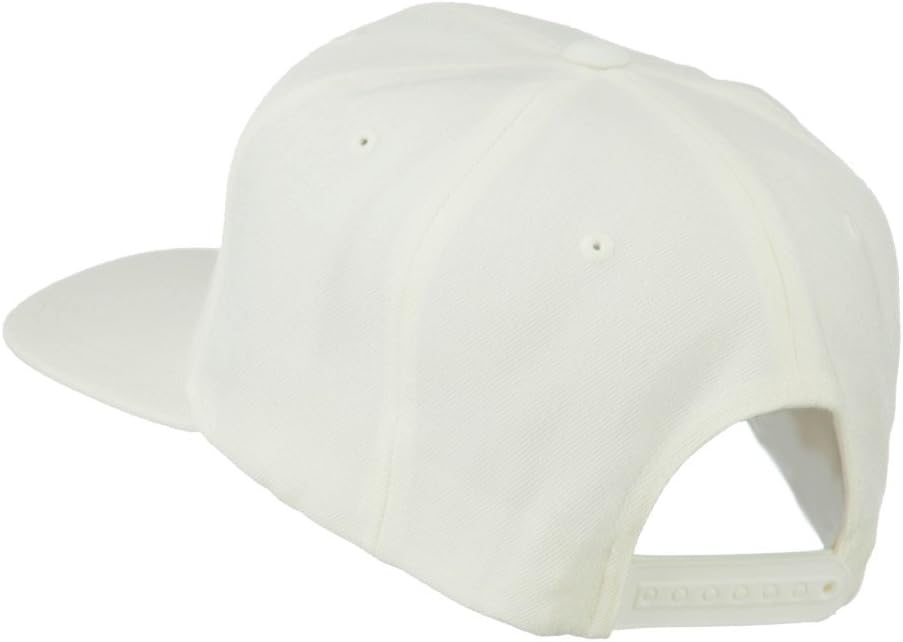 Yupoong Wool Blend Prostyle Snapback Cap - Natural